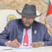 Soudan du Sud Salva Kiir dissout le gouvernement!